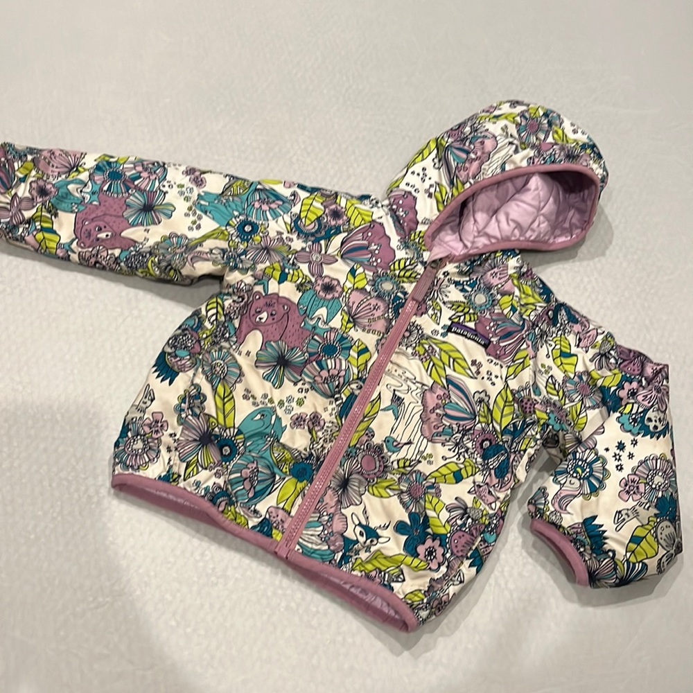 Patagonia Kids Puffer Jacket - Multicolor Floral